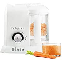 Los mejores  - BÉABA Babycook Solo- Robot de cocina infantil 4 en 1- Tritura- cocina y cuece al vapor- Cocción rápida- Comida casera y…